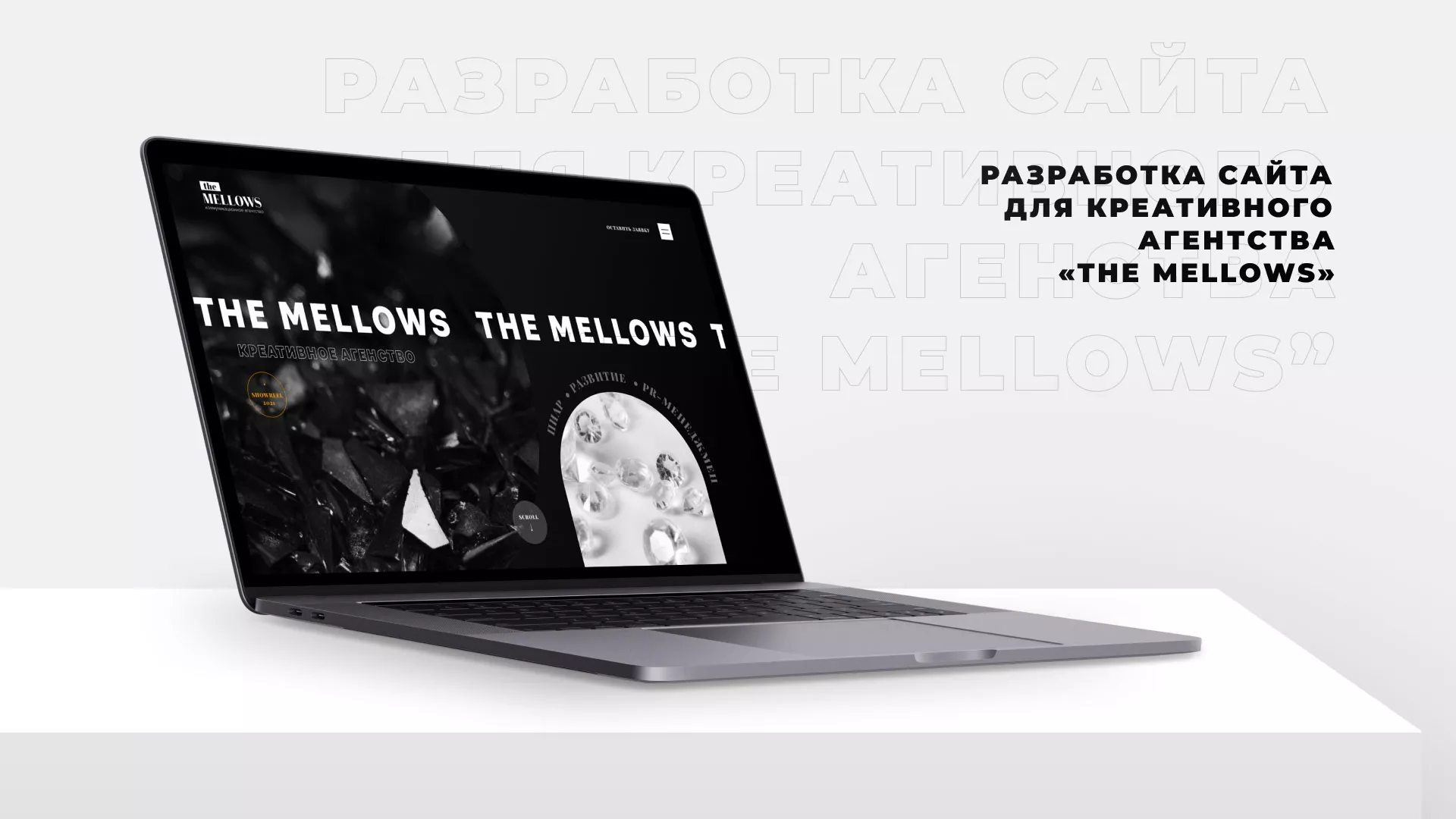 Разработка сайта креативного агентства «The Mellows» в Ахтубинске
