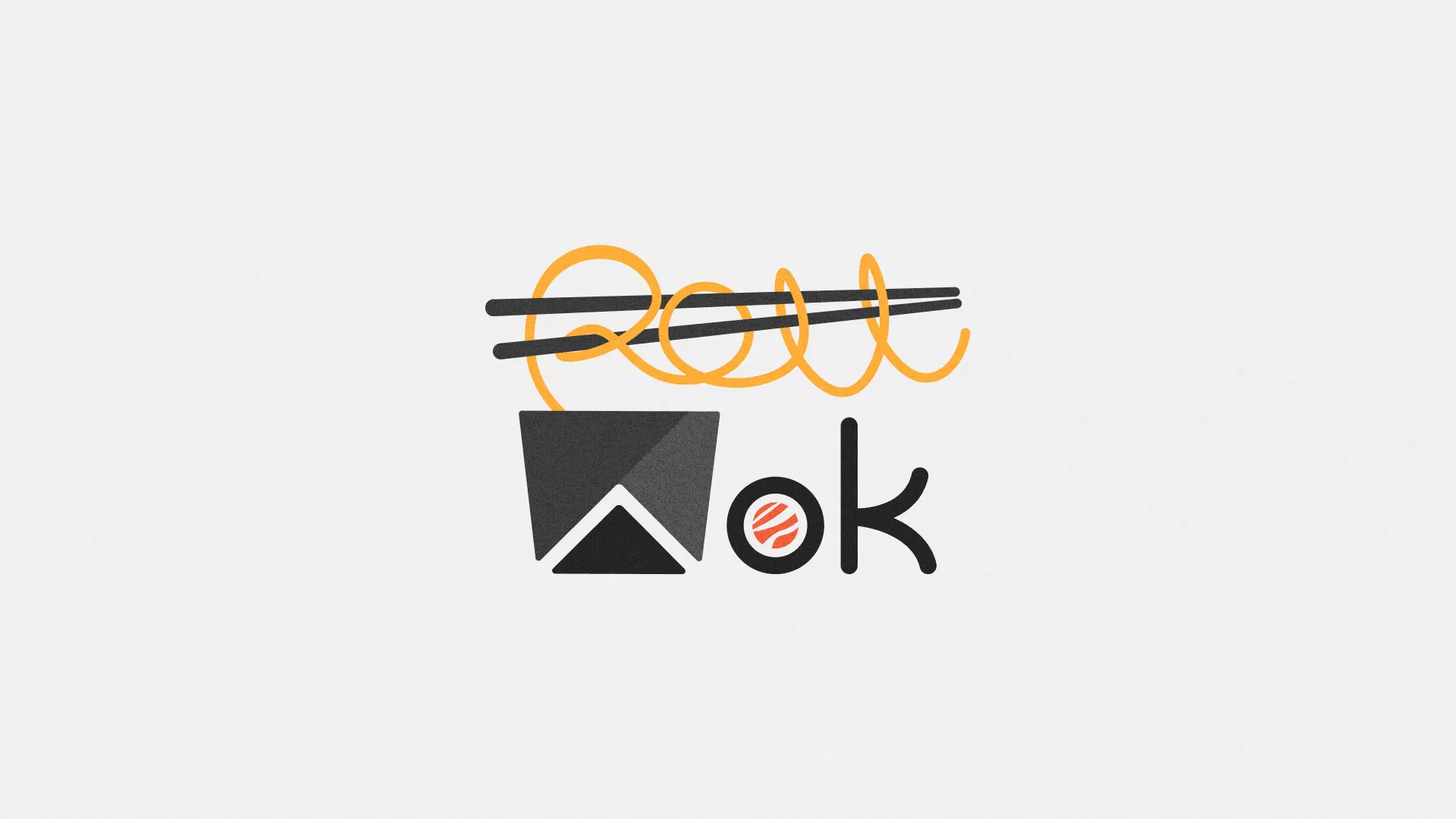 Разработка логотипа в Ахтубинске для суши-бара «Roll Wok Club» Разработка логотипа в Ахтубинске для суши-бара «Roll Wok Club»